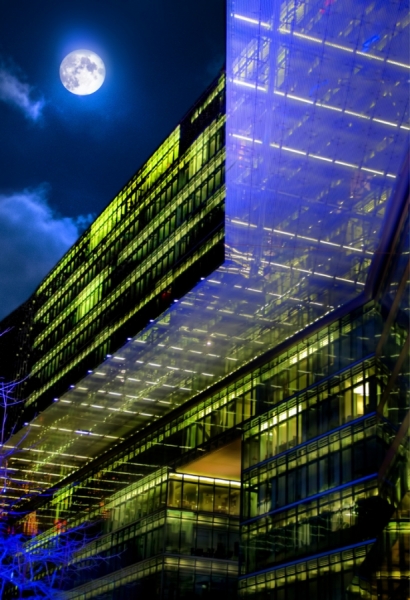 Photograph Andrzej Bochenski Kudamm At Night on One Eyeland
